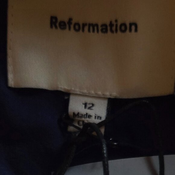 NWT Everett Mini Linen Dress - Danube Size 12 - Picture 5 of 8